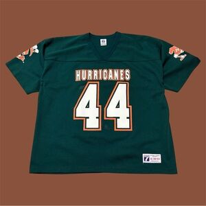 ❗️SOLD❗️LOGO 7 NCAA Miami Hurricanes No. 44 Football Jersey